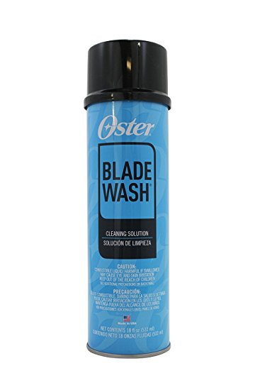 Clipper blades wash